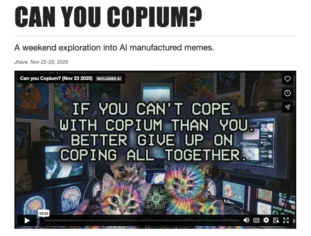 Can you Copium?
