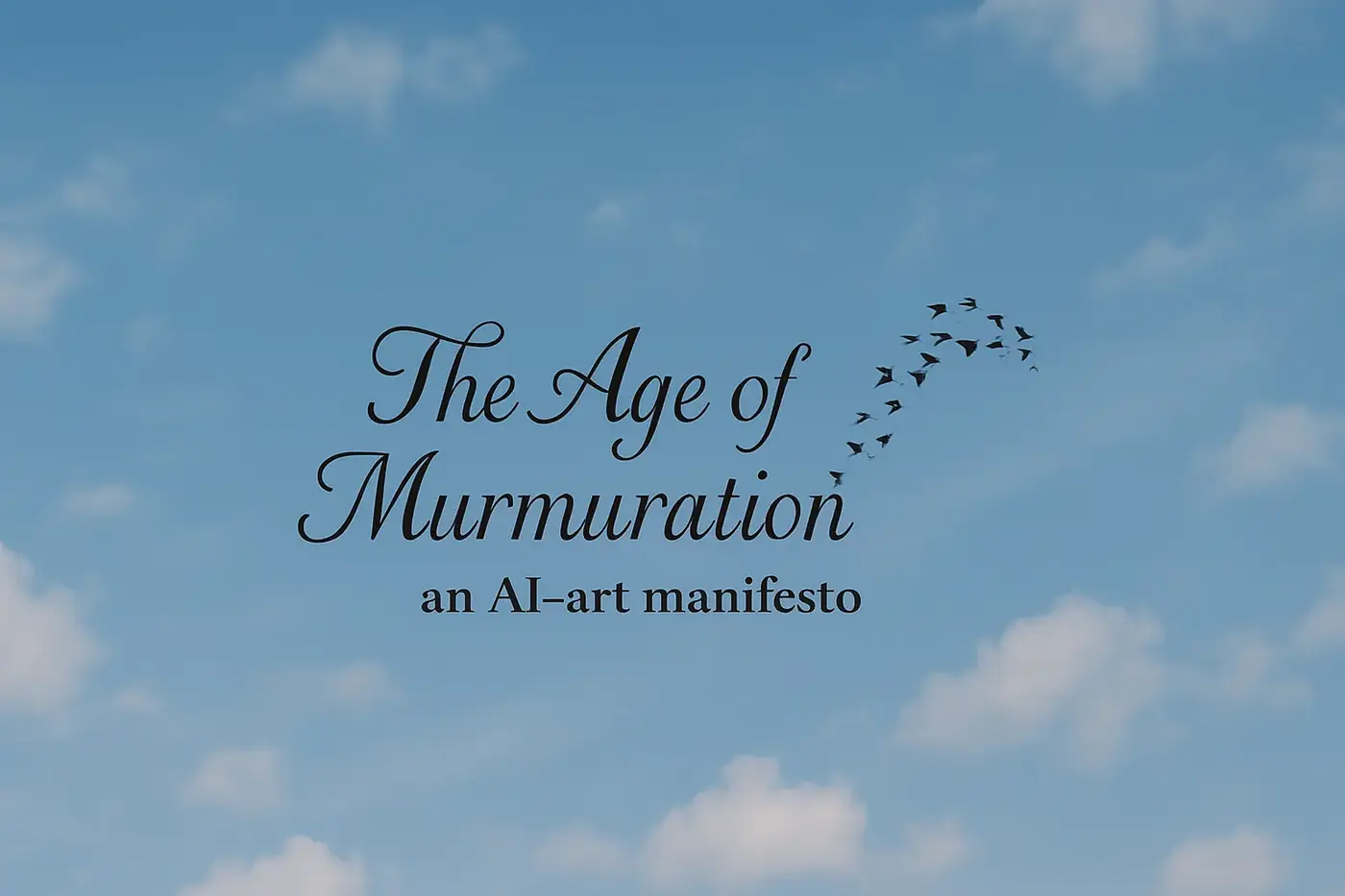 The Age of Murmuration