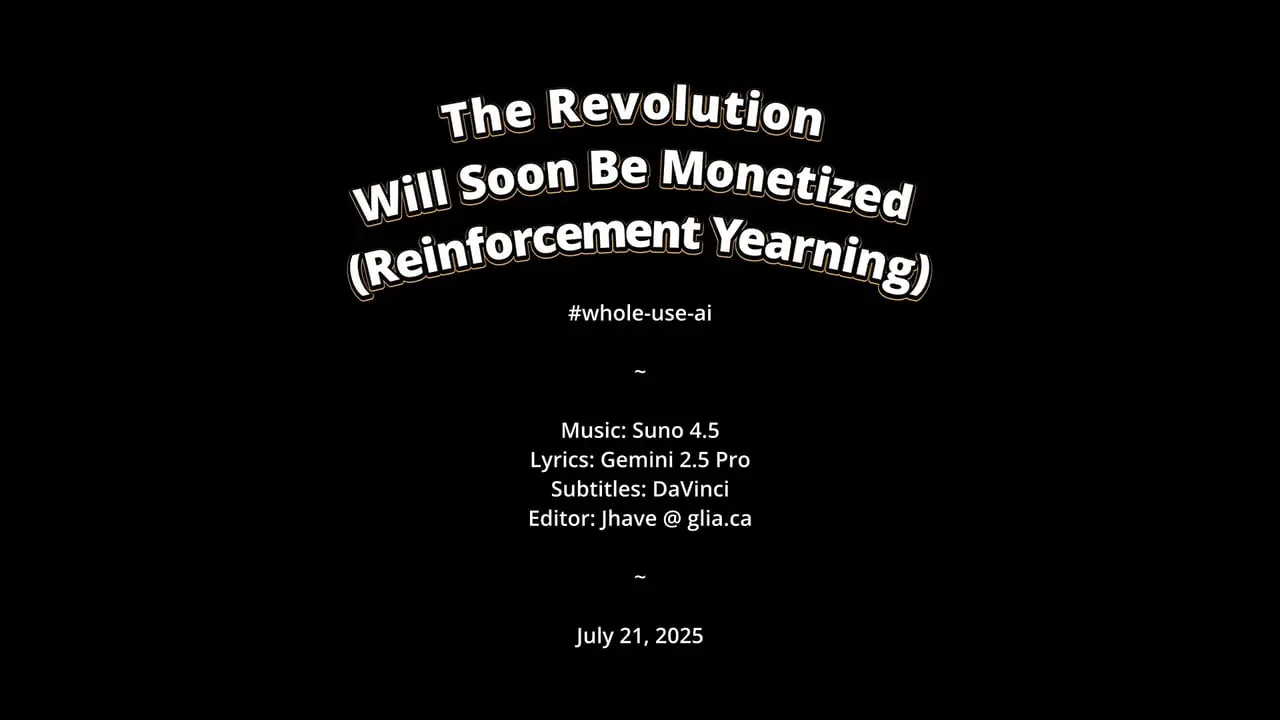 The Revolution Will Be Monetized